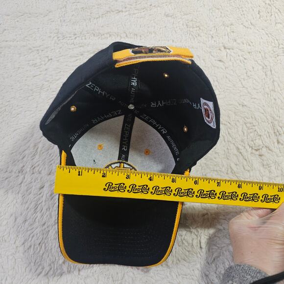 Boston Bruins Vintage Zephyr Wool Blend Embroidered logo. MadeInKorea Adjustable - Picture 8 of 16